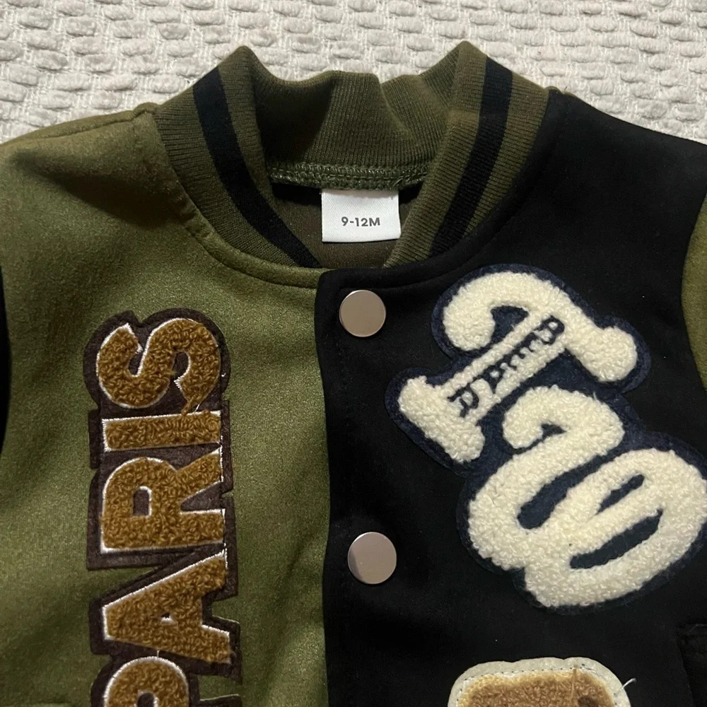 ๐คNew Infant Fall Trendy Button Up Jacket๐ค - Picture 3 of 3